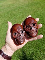Skulls in Cocobolo and Corian
